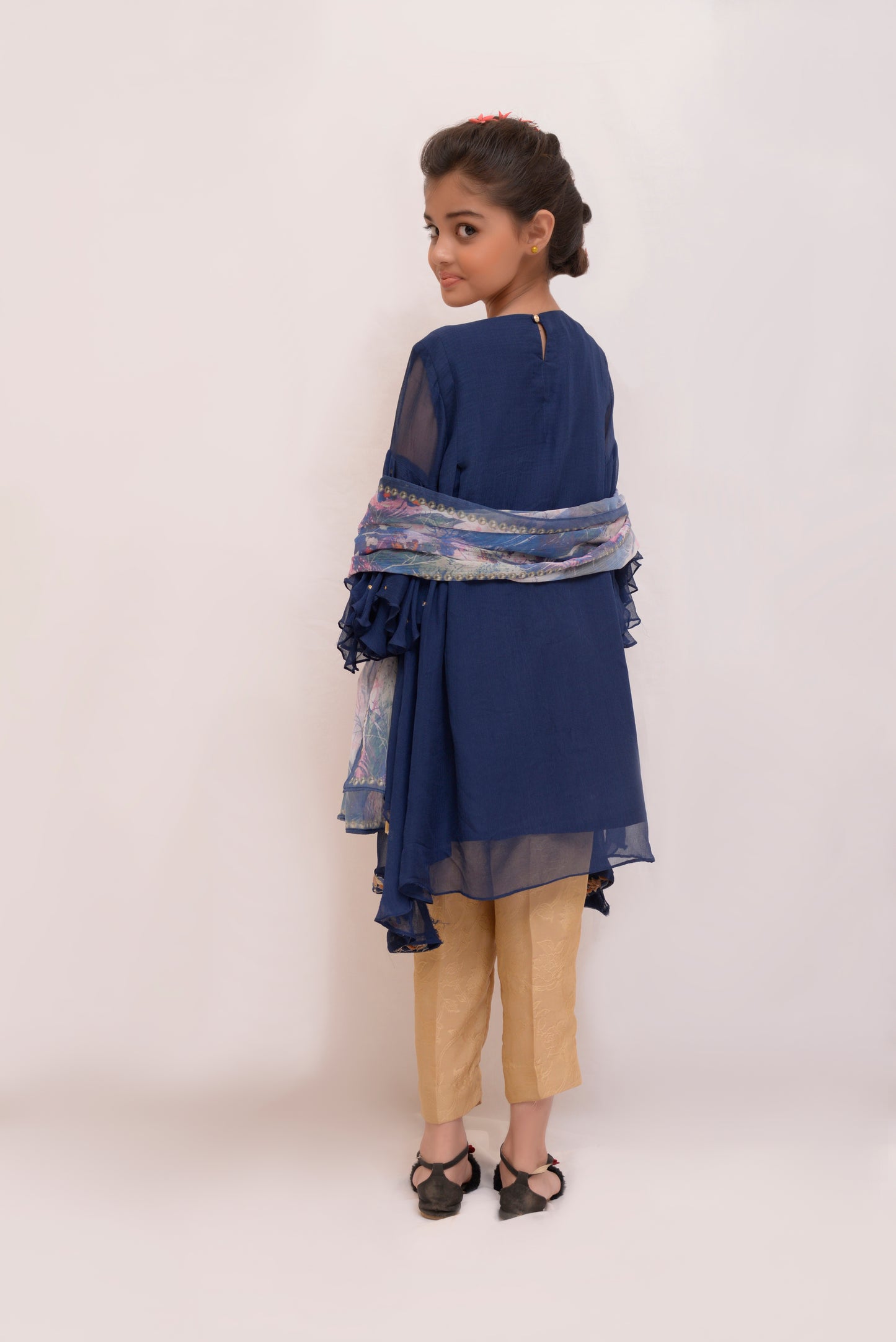 Embroidered Indigo (FFG-025)