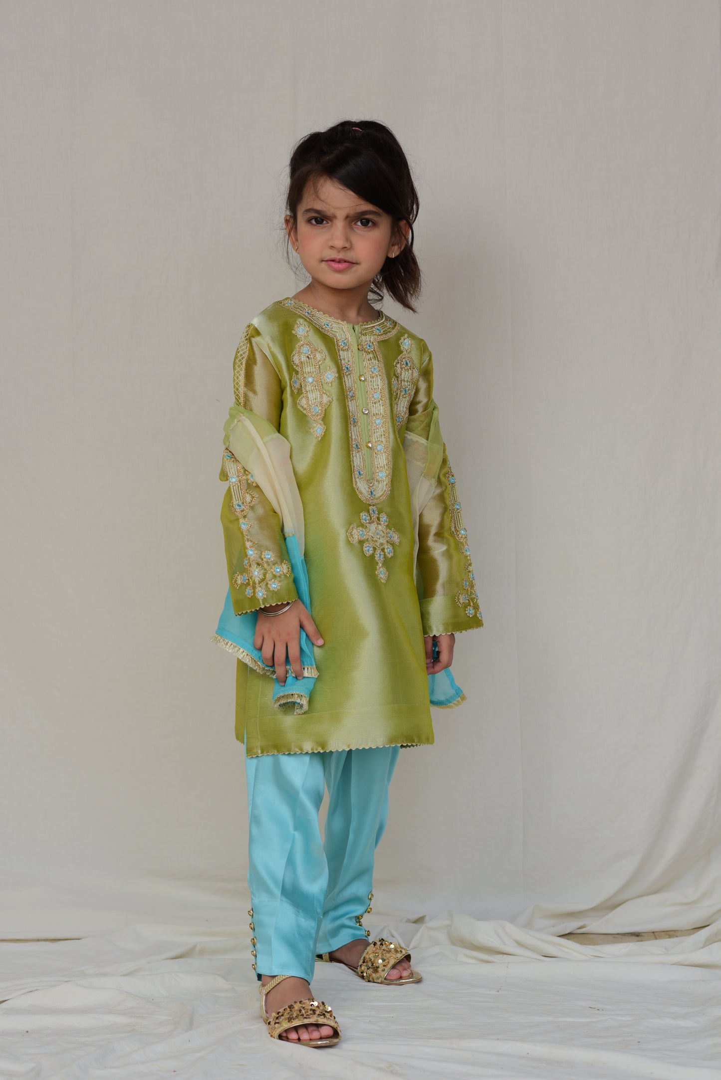 Lame' Shirt embroidered (FFG-052)