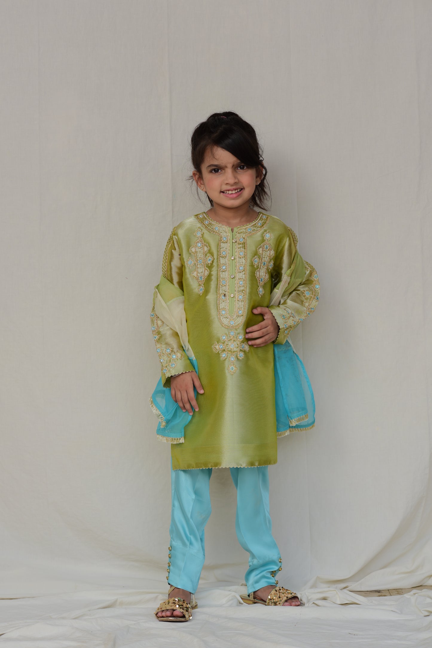 Lame' Shirt embroidered (FFG-052)