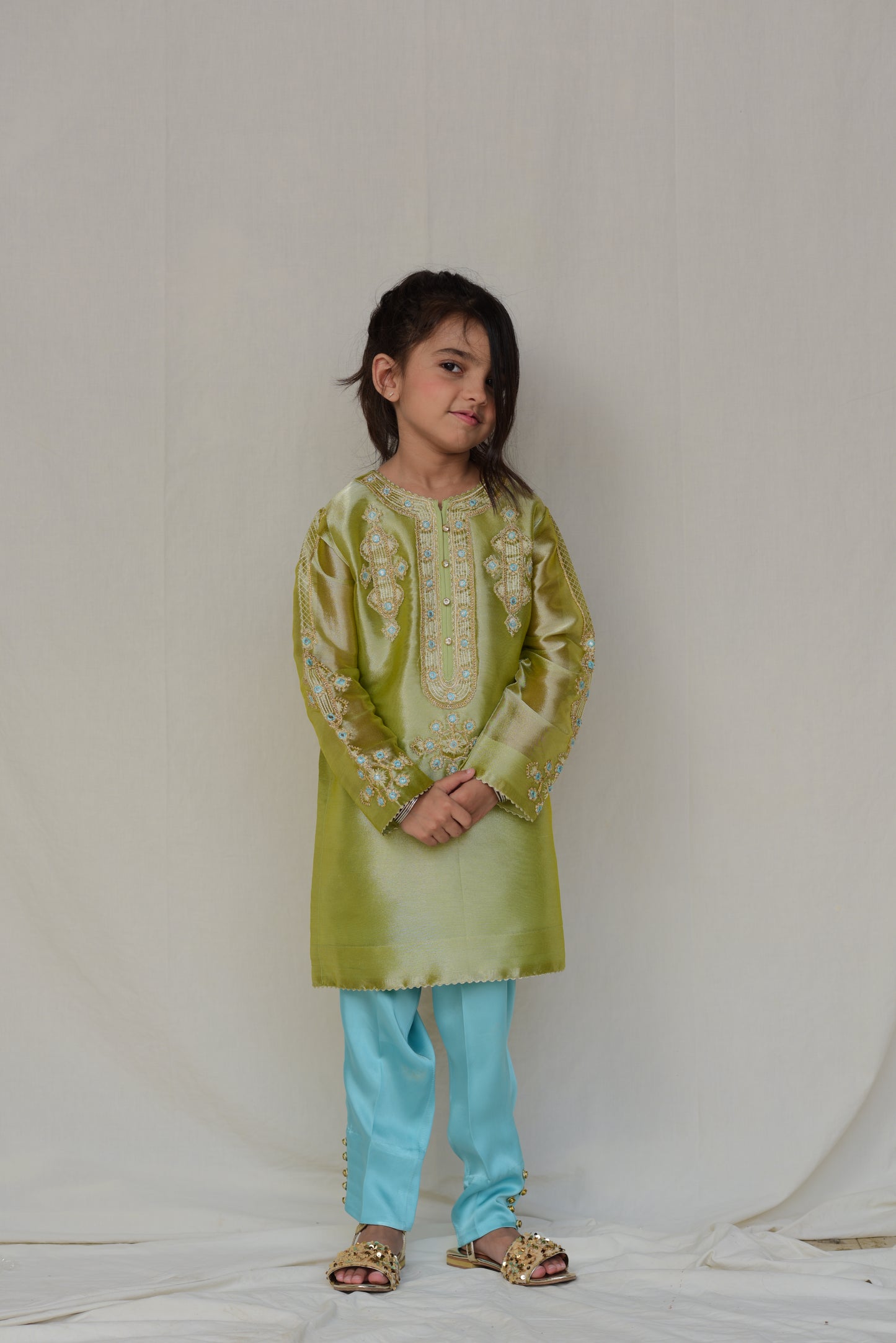 Lame' Shirt embroidered (FFG-052)