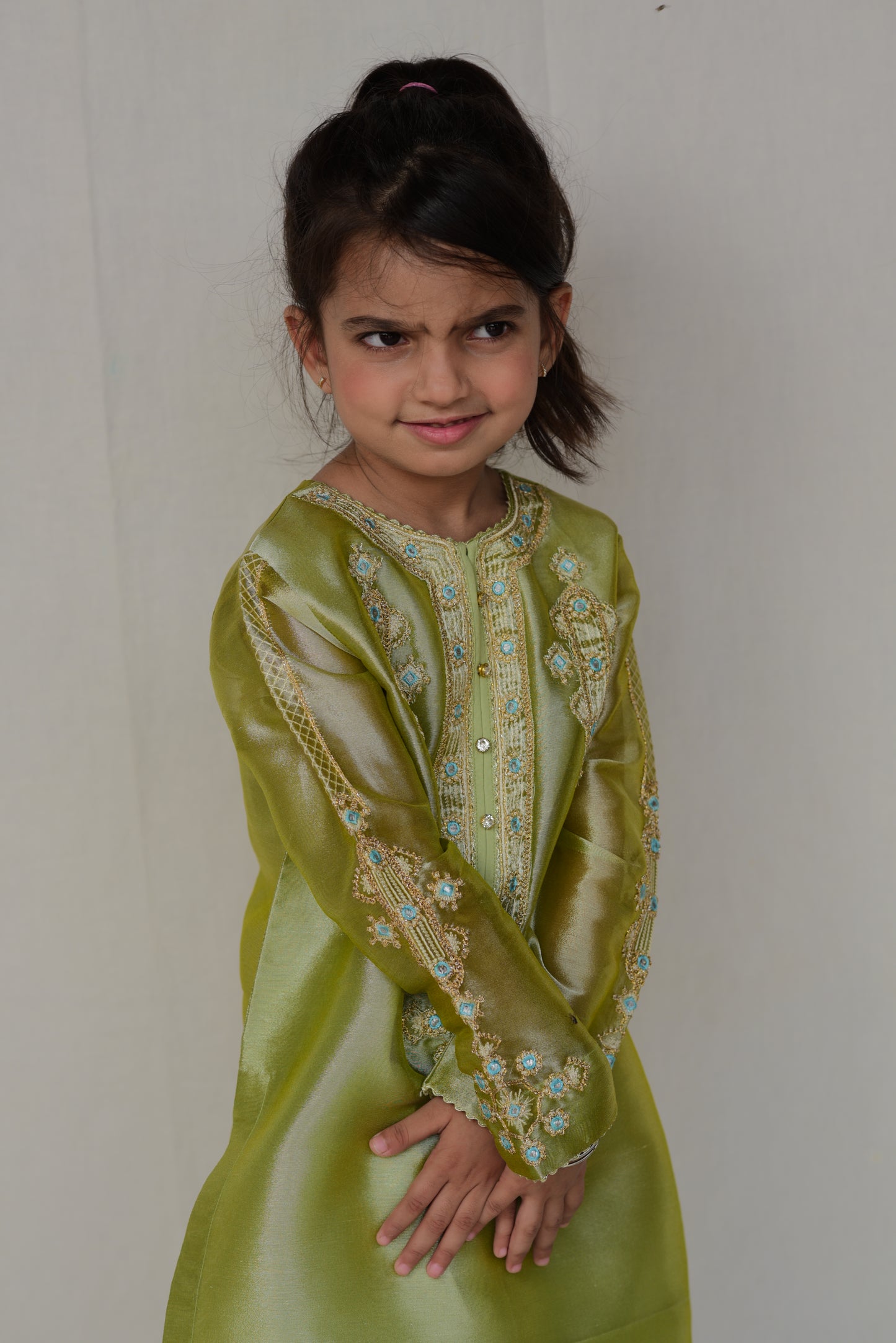 Lame' Shirt embroidered (FFG-052)
