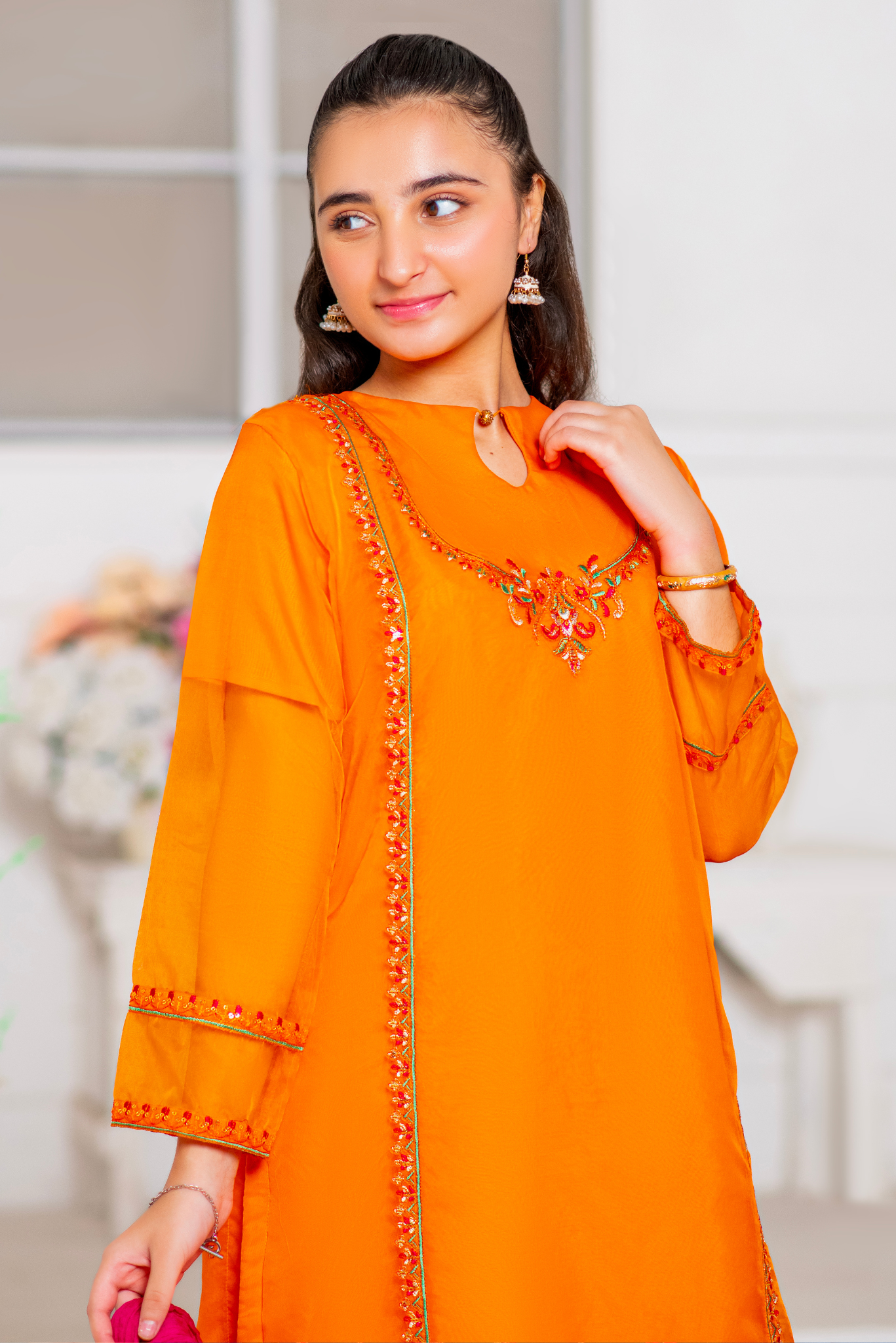 Orange Organza (FFG-056)