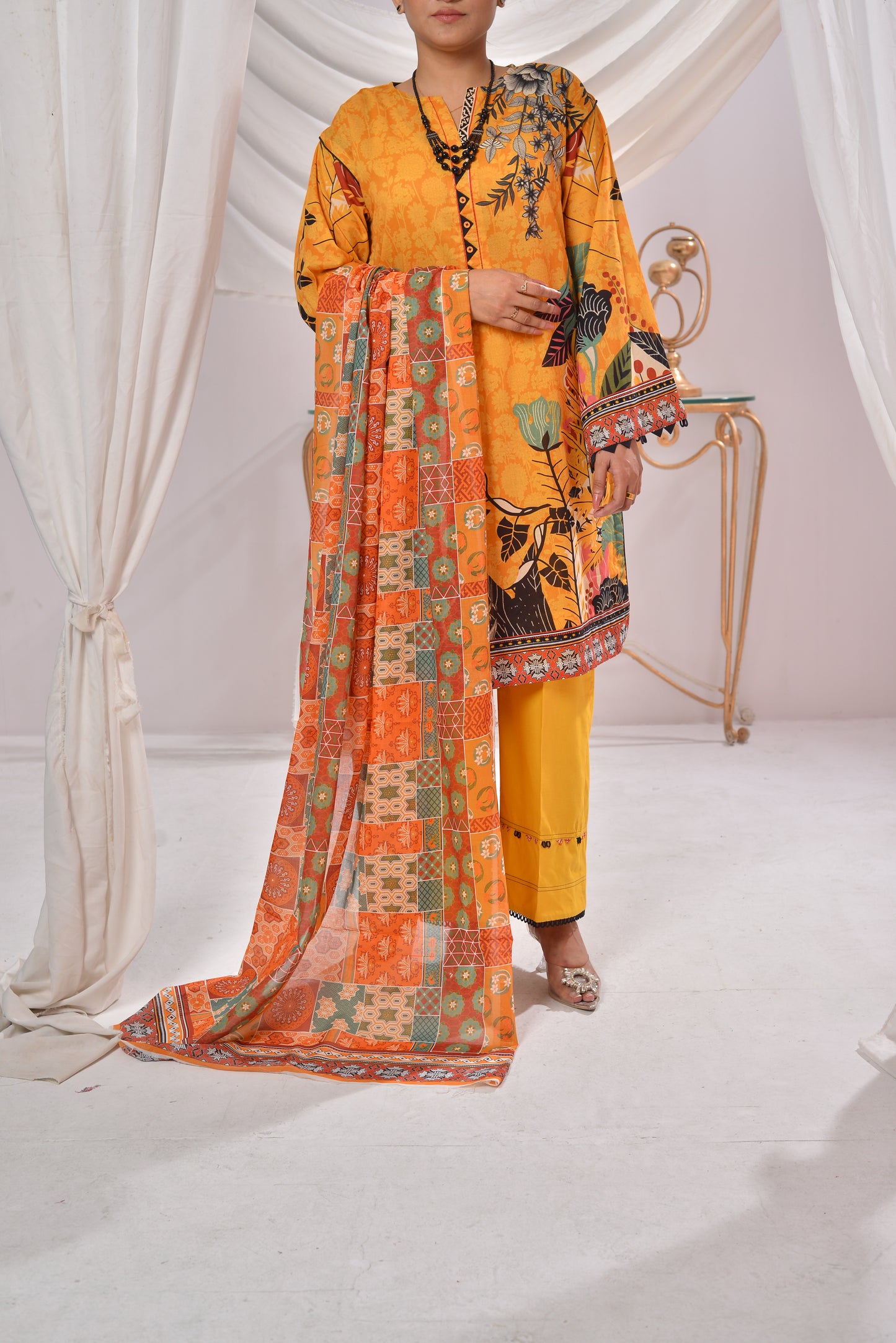 Yellow Floral (WFC-010)