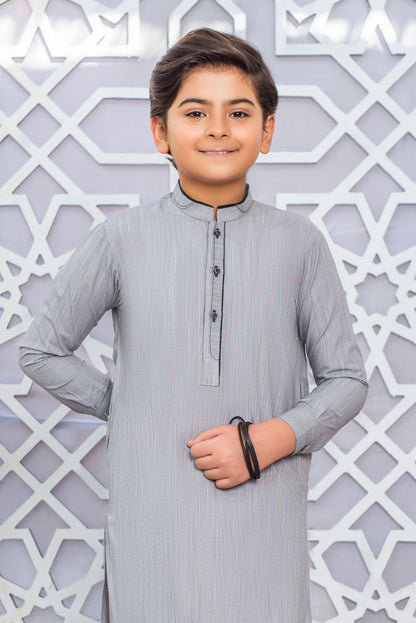 Grey Kurta Shalwar (FKSB-015)