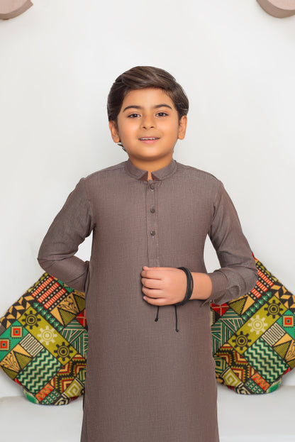 Olive Haze Kurta Shalwar (FKSB-011)
