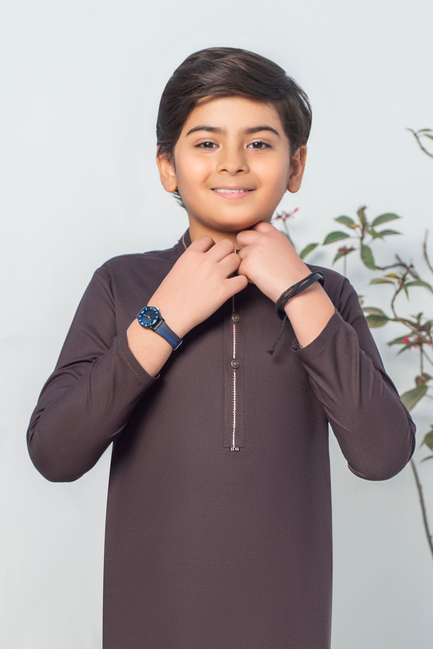 Vampire Grey Kurta Pyjama (FKSB-013)