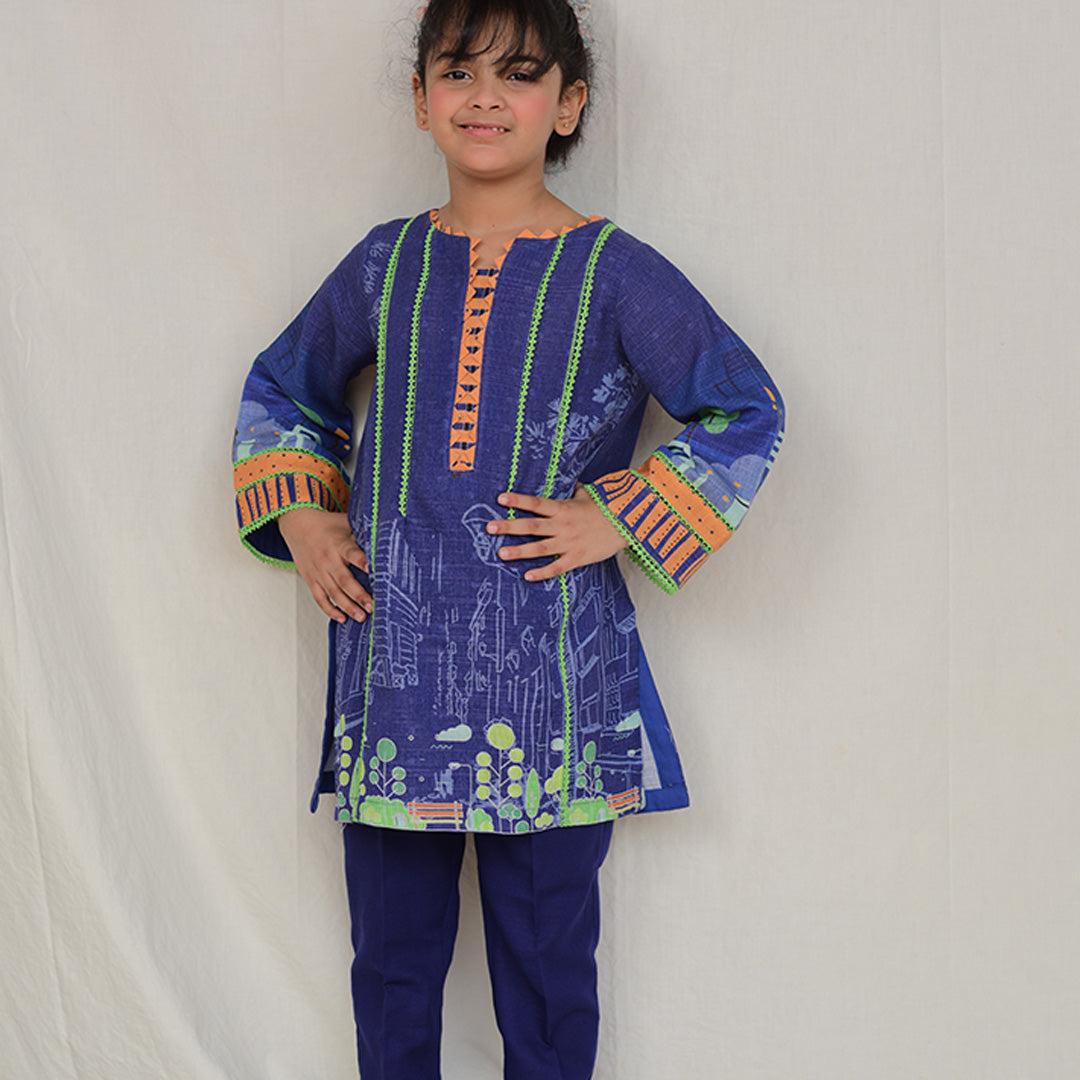 Blue City Kurti (FCG-038)