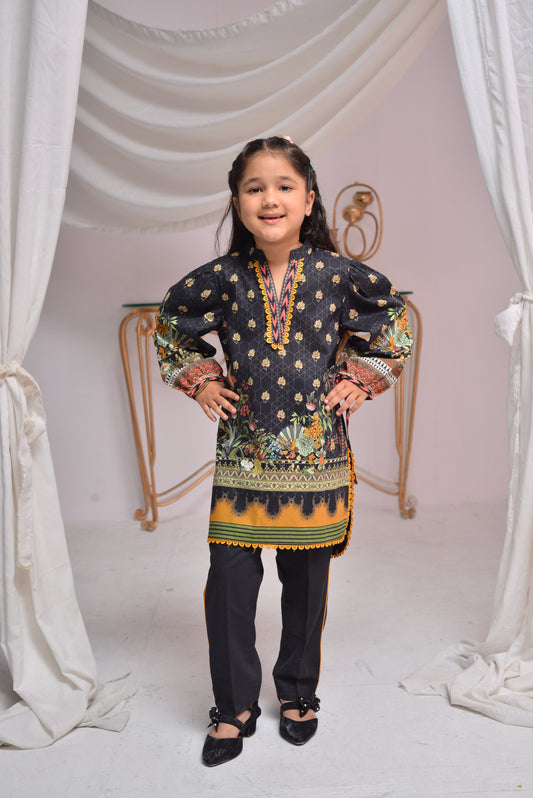 Black Floral (FCG-055)