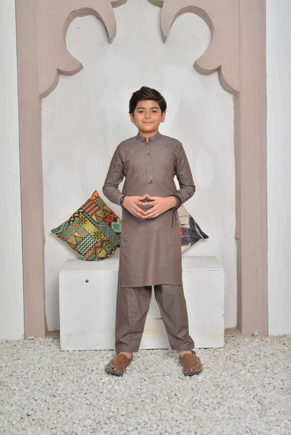 Olive Haze Kurta Shalwar (FKSB-011)