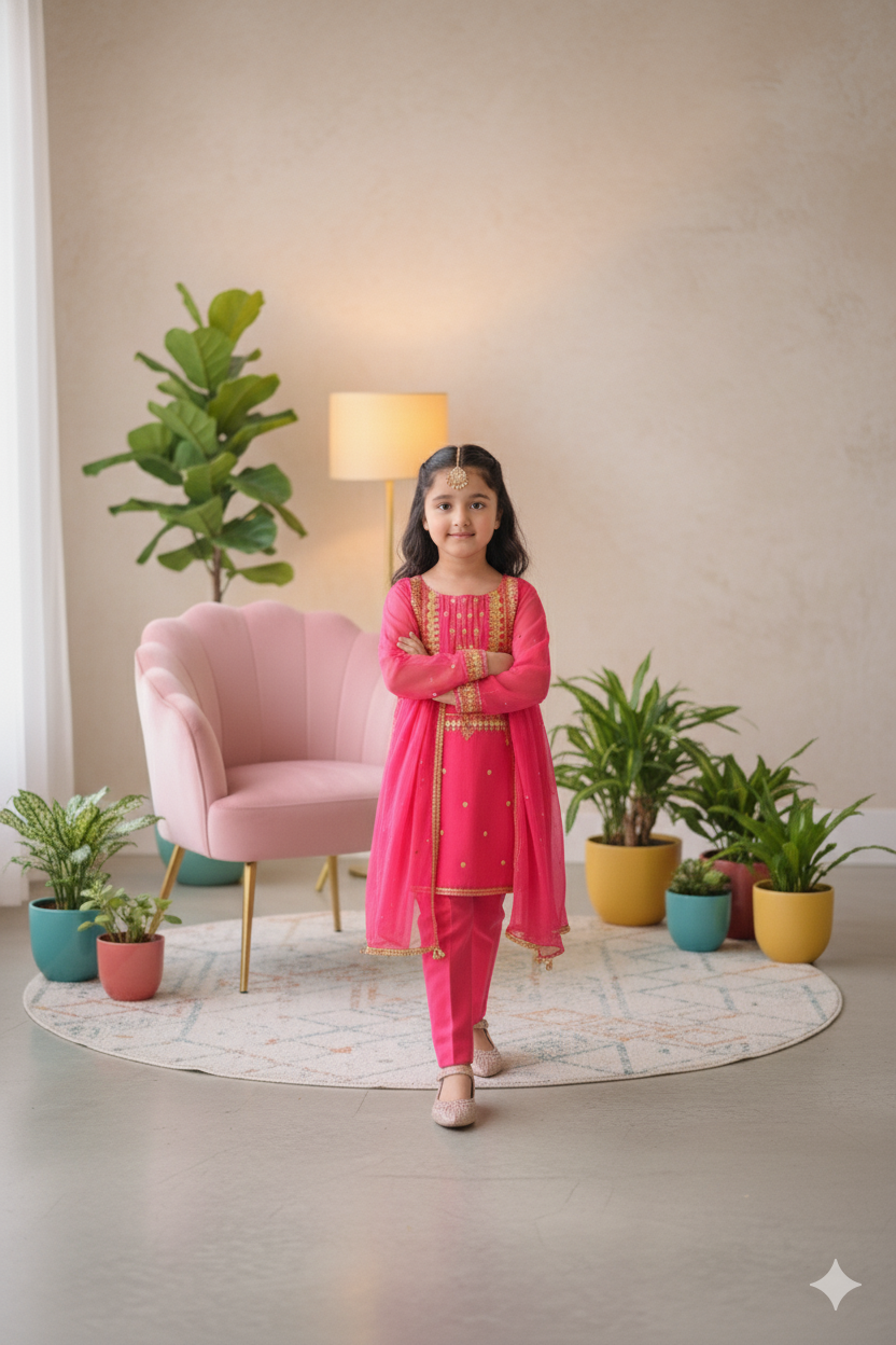 Organza Pink (FFG-054)