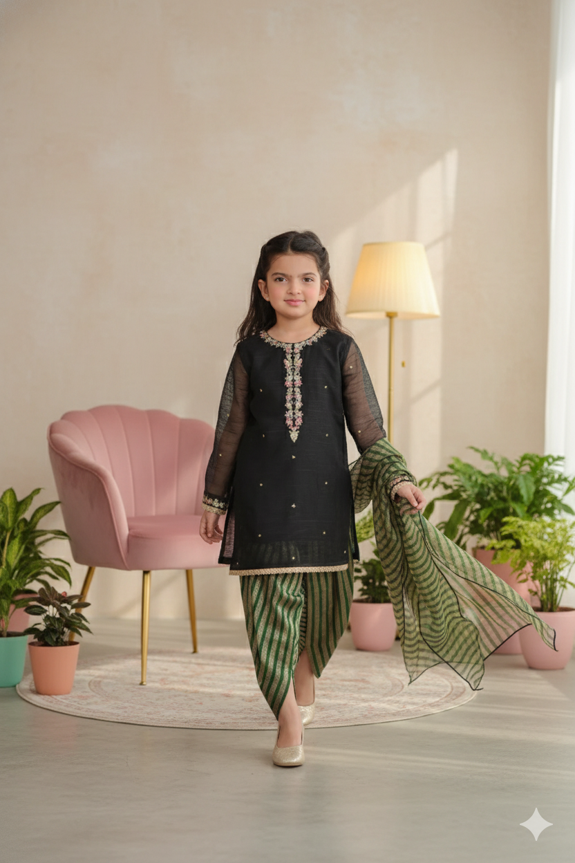 Black Khaddi Net  (FFG-037)
