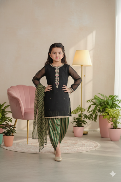 Black Khaddi Net  (FFG-037)