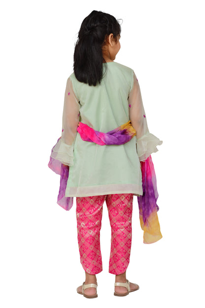 Ice Green Organza (FFG-036)