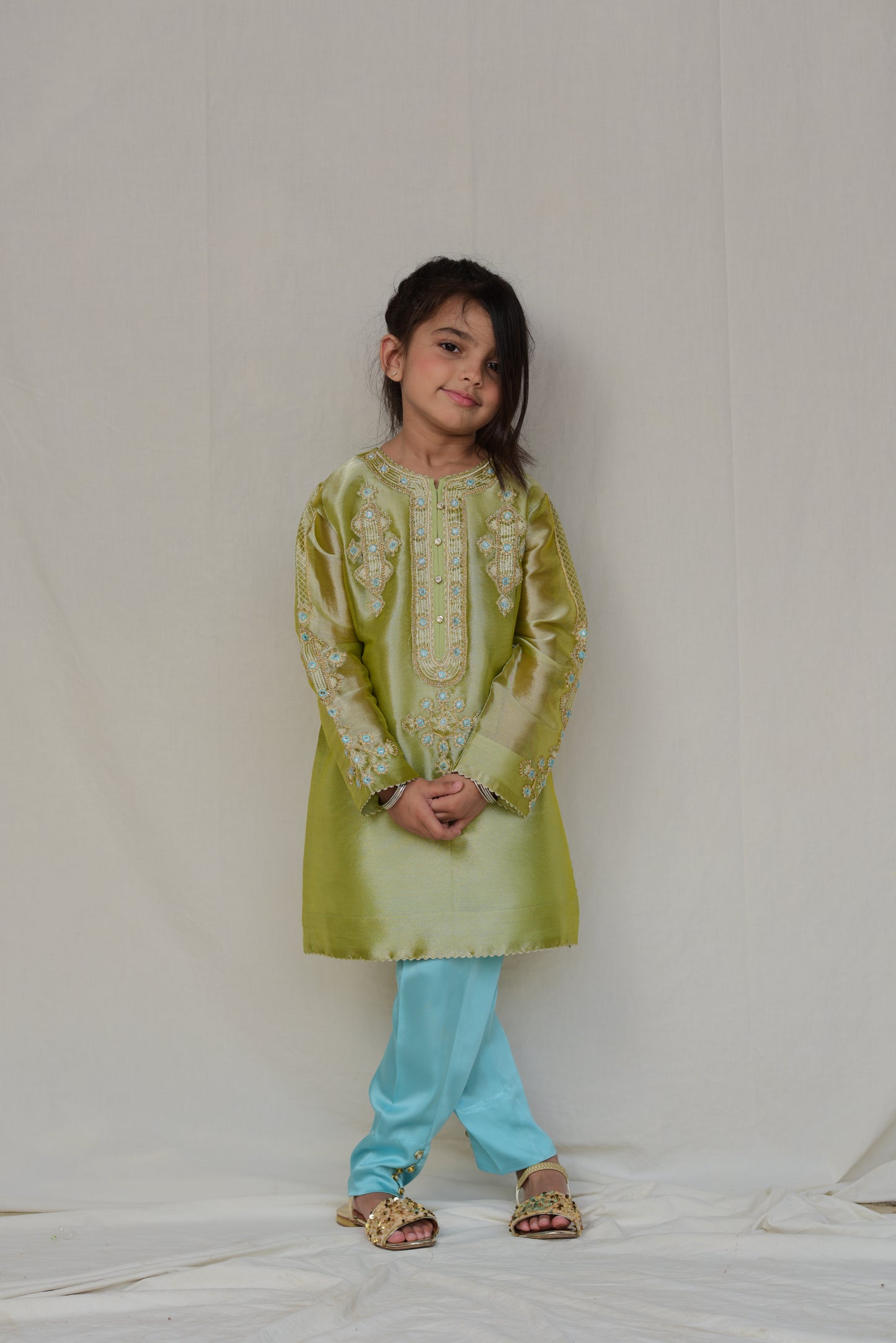 Lame' Shirt embroidered (FFG-052)