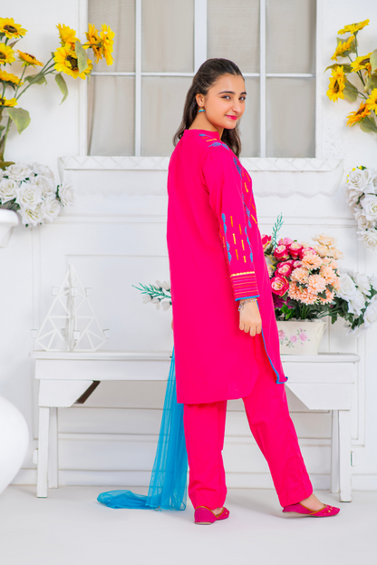 Bright Pink Emb. (FSFG-075)