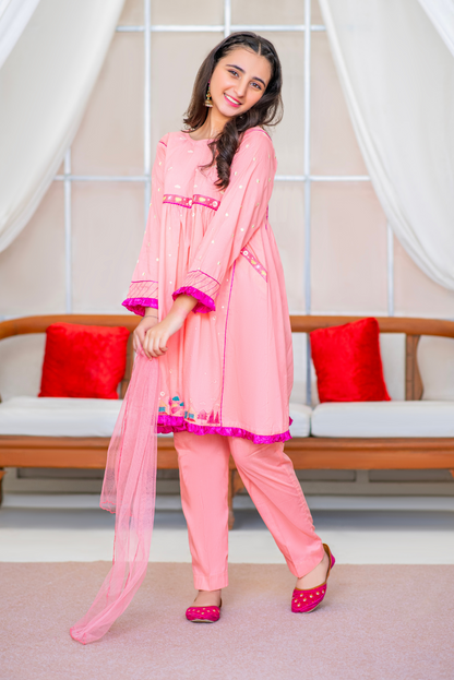 Pastel Pink Emb. (FSFG-059)