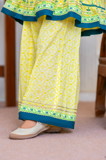 Yellow Floral Print (FSFG-066)