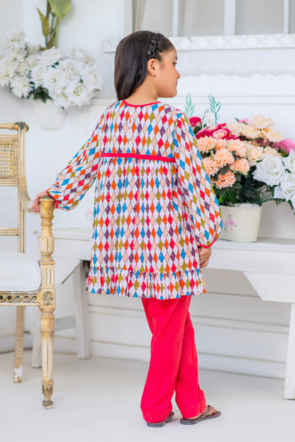 Colorful diamond  Print (FCG-024)