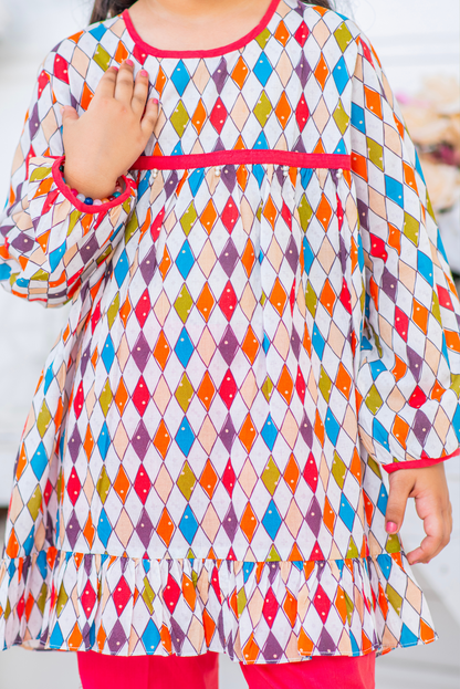 Colorful diamond  Print (FCG-024)