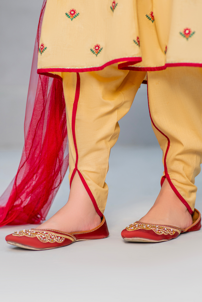 Embroidered Cream (FSFG-065)