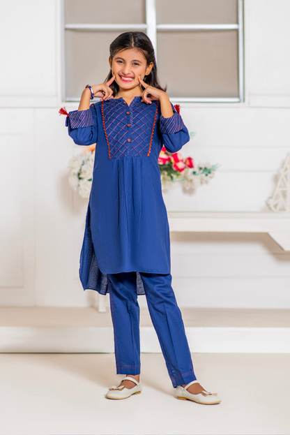Royal Blue Semi Formal (FSFG-070)