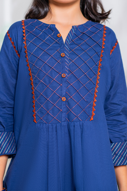 Royal Blue Semi Formal (FSFG-070)
