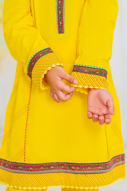 Bright Yellow Semi Formal (FSFG-080)
