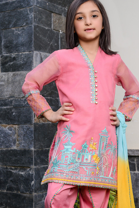 Vibrant 3 Pc Pink (FFG-010)