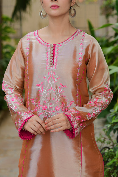 Champagne Gold & Fuchsia (WFF-001)