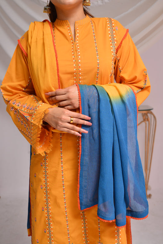 Pashmina Honey Mustard (WSF-013)
